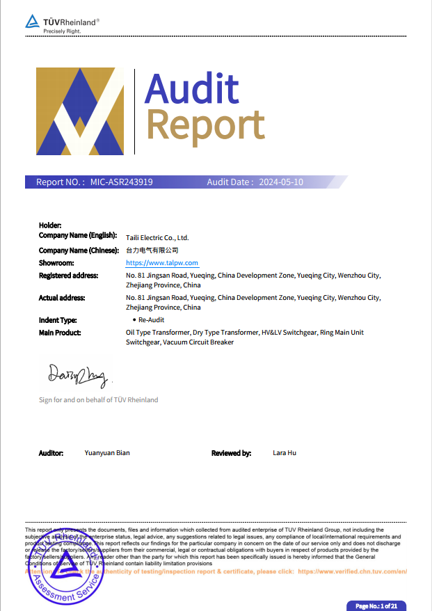 TUV-certificaat